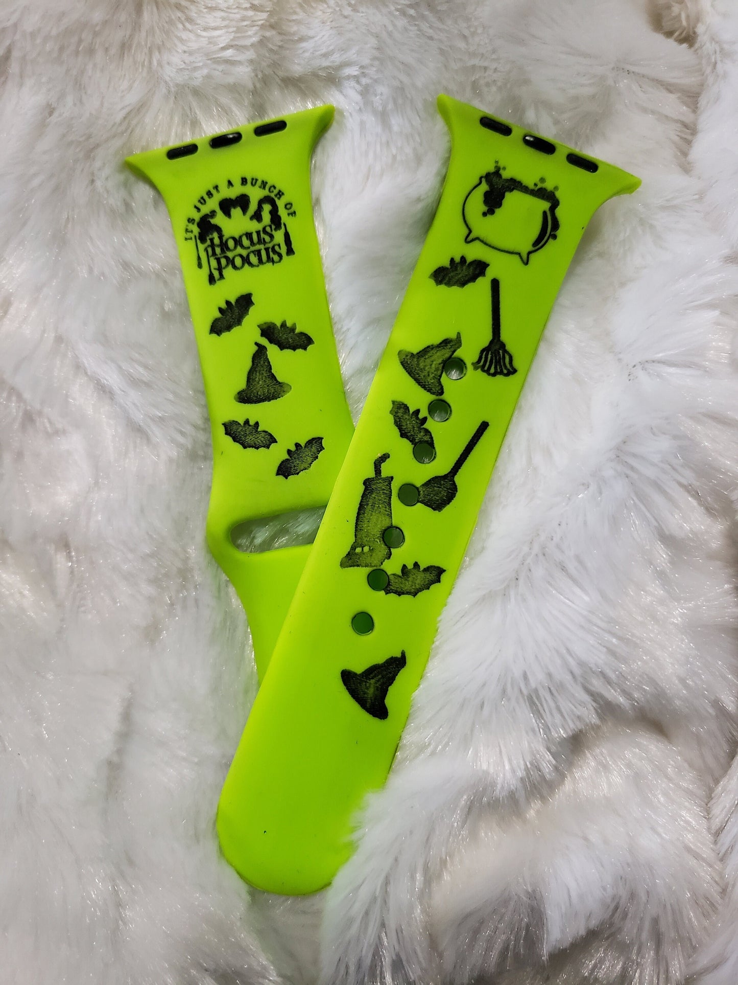 It's Just a Bunch of Hocus Pocus Personalized Watch Band| Sanderson Sisters Silicone Band| Personalized Watch Band| Silicone Band