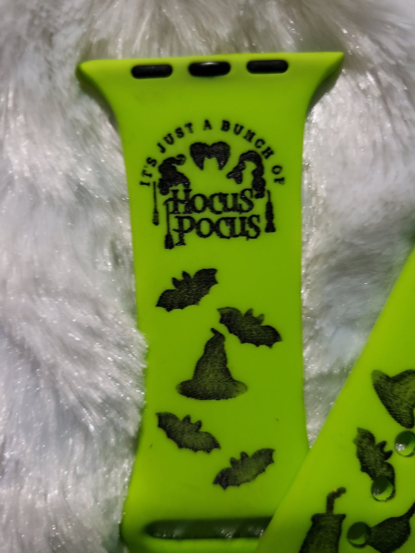 It's Just a Bunch of Hocus Pocus Personalized Watch Band| Sanderson Sisters Silicone Band| Personalized Watch Band| Silicone Band